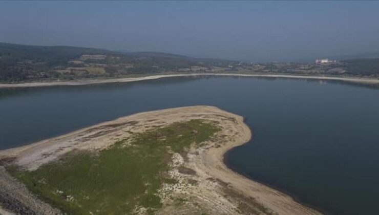 Bolu’daki Gölköy baraj gölünde su seviyesi yüzde 30’un altına düştü