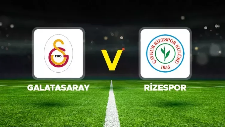 Galatasaray – Rizespor! CANLI