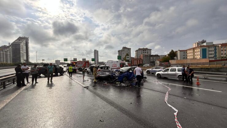 TEM’de zincirleme kaza: 2 kişi öldü